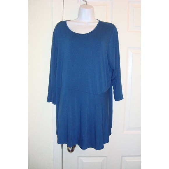 Vince Camuto Sapphire Top Tunic 2X - Picture 3 of 7